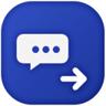 Comment to DM logo